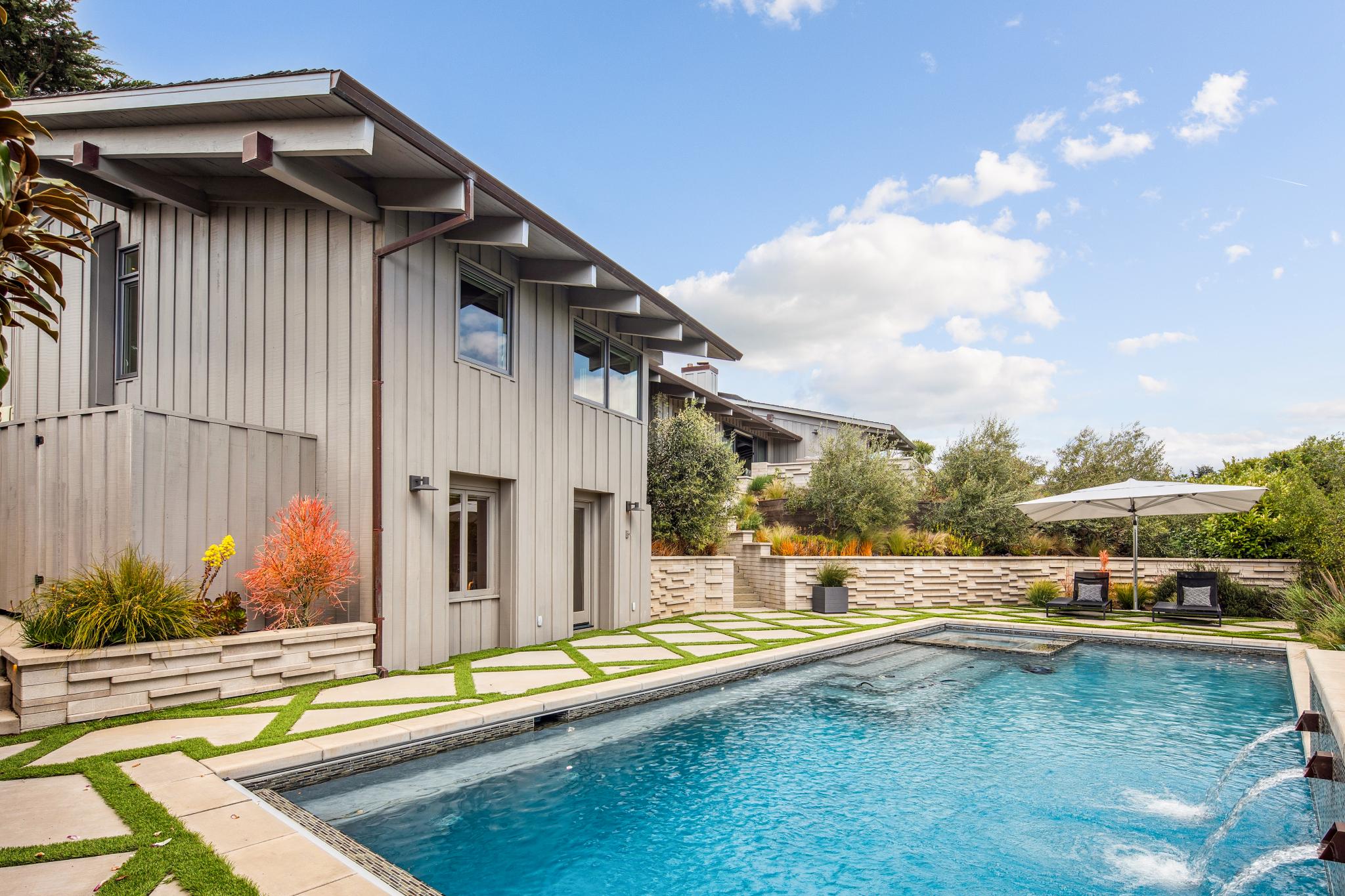 Modern home in Marin County
